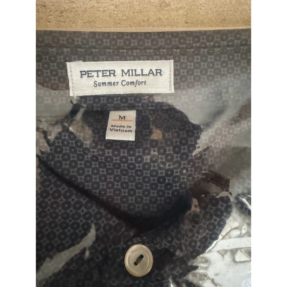 Peter Millar Texas Longhorns Summer Comfort Polo Shirt Mens Medium - Picture 2 of 4